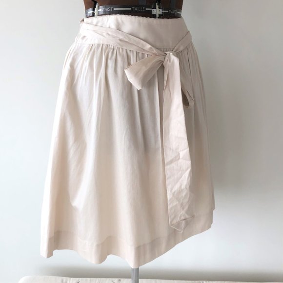 J Crew Midi Dirndl Skirt with Tie - Picture 6 of 7